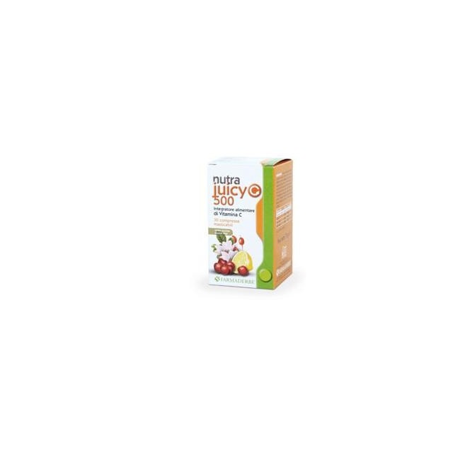 Farmaderbe Juicy C 500 30 Compresse integratore di vitamina c