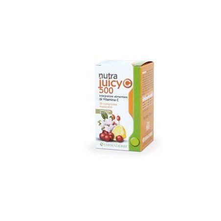 Farmaderbe Juicy C 500 30 Compresse integratore di vitamina c