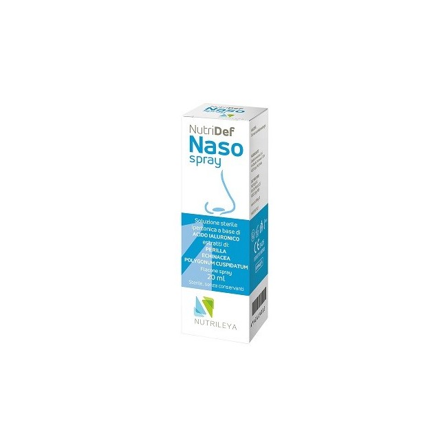 Nutrileya Nutridef Naso Spray per la rinite allergica 20 Ml Nutrileya Nutridef Naso Spray per la rinite allergica 20 Ml