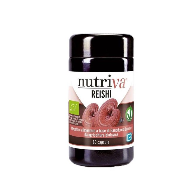 Cabassi & Giuriati Nutriva Reishi integratore 60 Vegicapsule Cabassi & Giuriati Nutriva Reishi integratore 60 Vegicapsule