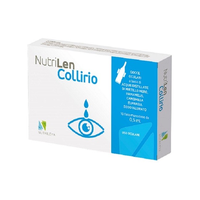 Nutrileya Nutrilen Collirio 10 Flaconcini Monodose 0,5 Ml Nutrileya Nutrilen Collirio 10 Flaconcini Monodose 0,5 Ml
