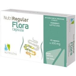 Nutrileya Nutriregular Flora 20 Capsule di probiotici