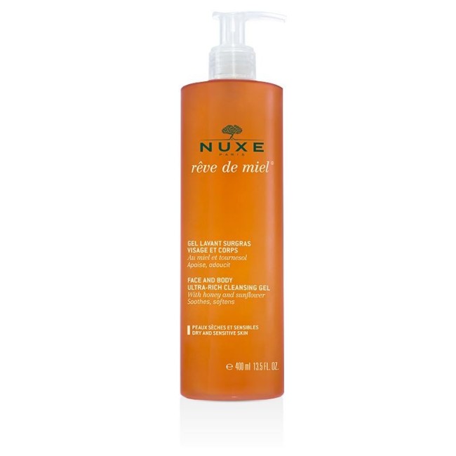 Nuxe Reve De Miel Gel Detergente Viso E Corpo 400 Ml Nuxe Reve De Miel Gel Detergente Viso E Corpo 400 Ml