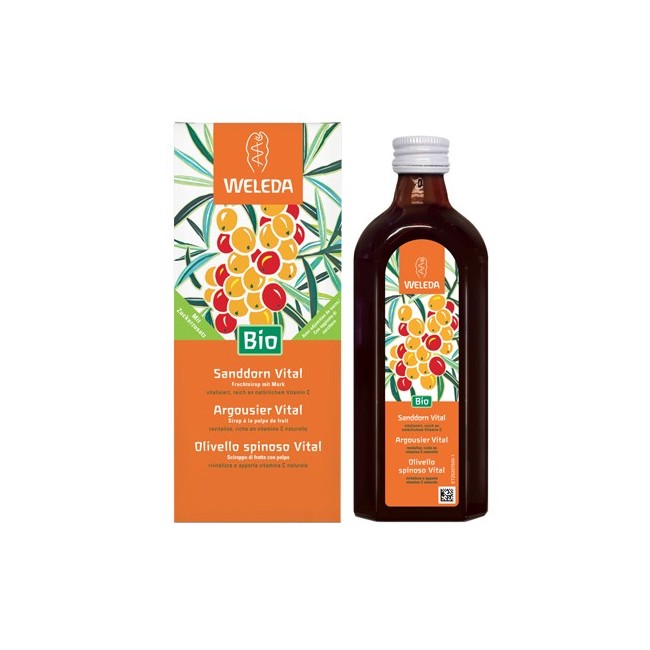 Olivello Spinoso Vital Succo Di Frutta Bio Weleda 200 Ml - Foto 4