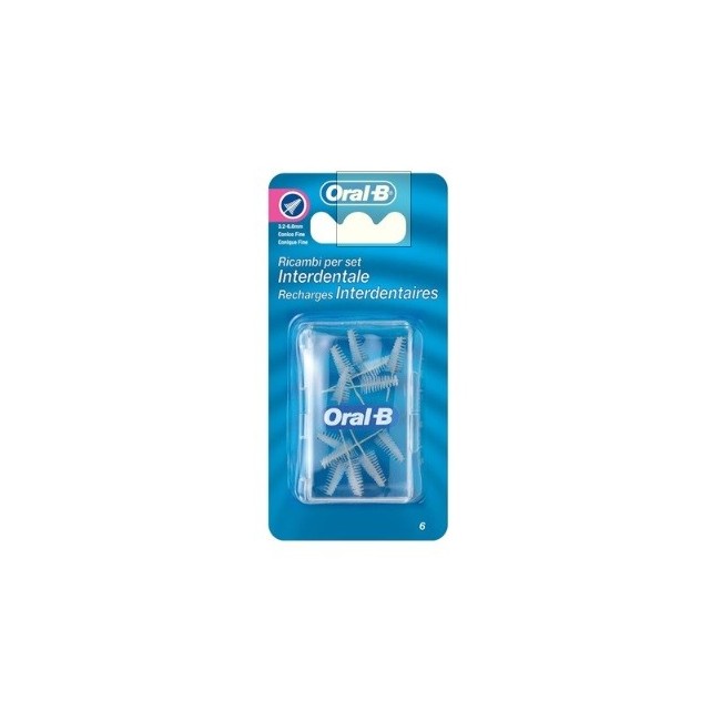 Oralb Man Set Interdentale Refill Conico Fine Oralb Man Set Interdentale Refill Conico Fine