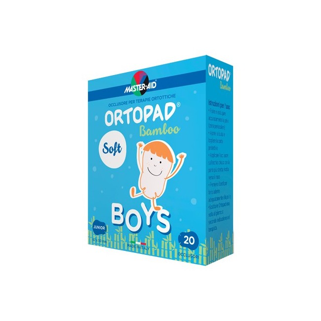 Ortopad Soft Boys Junior Cerotto Oculare Per Ortottica 20 Pezzi Ortopad Soft Boys Junior Cerotto Oculare Per Ortottica 20 Pezzi