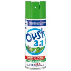 Oust 3 In 1 Disinfettante Per Superfici E Tessuti D'arredo 400 Ml