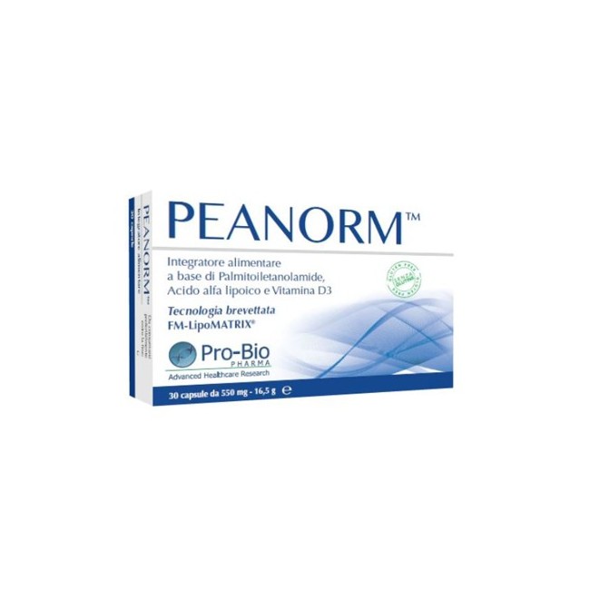 Pro-bio Integra Peanorm 30 Capsule integratore per il dolore Pro-bio Integra Peanorm 30 Capsule integratore per il dolore