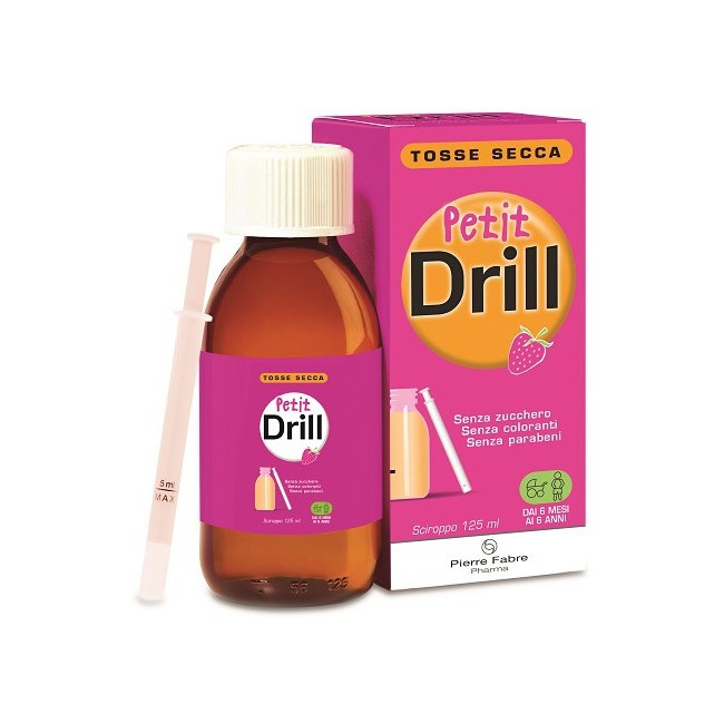 Pierre Fabre Pharma Petit Drill Sciroppo espettorante 125ml Pierre Fabre Pharma Petit Drill Sciroppo espettorante 125ml