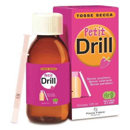 Pierre Fabre Pharma Petit Drill Sciroppo espettorante 125ml Pierre Fabre Pharma Petit Drill Sciroppo espettorante 125ml