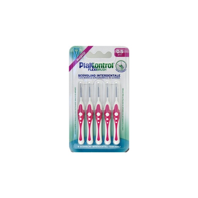 Plakkontrol Scovolino Interdentale Flexi Brush05 Blister 5 Pezzi