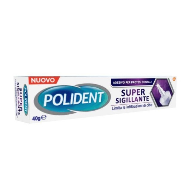 Polident Super Sigillante Adesivo Protesi Dentale 40 G