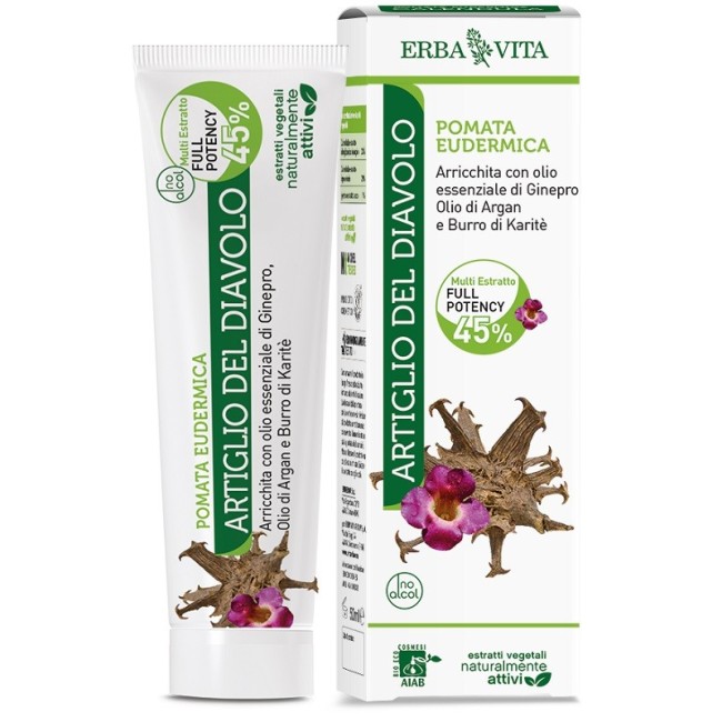 Erba Vita Group Pomata Eudermica Artiglio Diavolo 50 Ml Erba Vita Group Pomata Eudermica Artiglio Diavolo 50 Ml
