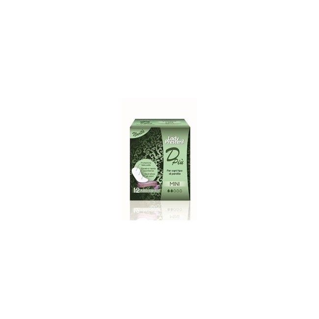 Corman Lady Presteril Dpiu' Mini assorbenti 12 Pezzi