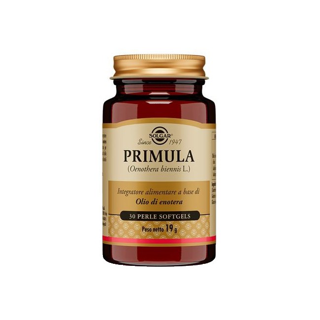 Solgar Primula 30 Perle Softgel con olio di enotera Solgar Primula 30 Perle Softgel con olio di enotera