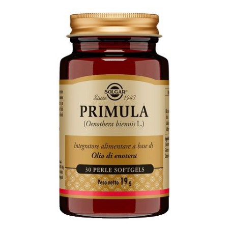 Solgar Primula 30 Perle Softgel con olio di enotera Solgar Primula 30 Perle Softgel con olio di enotera