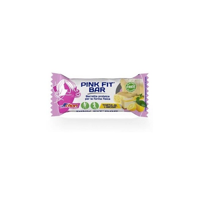 Proaction Pink Fit Bar Torta Limone barretta proteica 30 G Proaction Pink Fit Bar Torta Limone barretta proteica 30 G