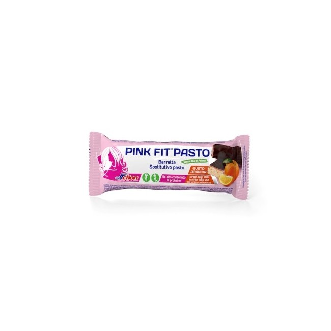 Proaction Pink Fit Pasto Barretta proteica All'arancia 65 G Proaction Pink Fit Pasto Barretta proteica All'arancia 65 G