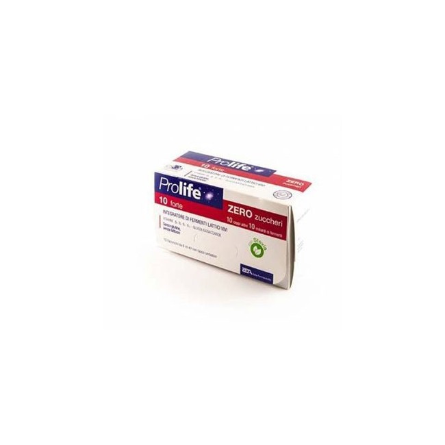 Zeta Farmaceutici Prolife 10 Miliardi Zero Zucchero 10 Flaconi Da 8 Ml Zeta Farmaceutici Prolife 10 Miliardi Zero Zucchero 10 Flaconi Da 8 Ml
