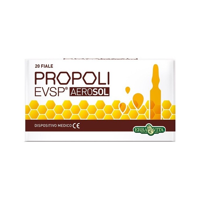 Erba Vita Group Propoli Evsp Aerosol 20 Fiale X 2 Ml Erba Vita Group Propoli Evsp Aerosol 20 Fiale X 2 Ml