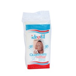 Idrofil Quadrotti multiuso in cotone 50 Pezzi