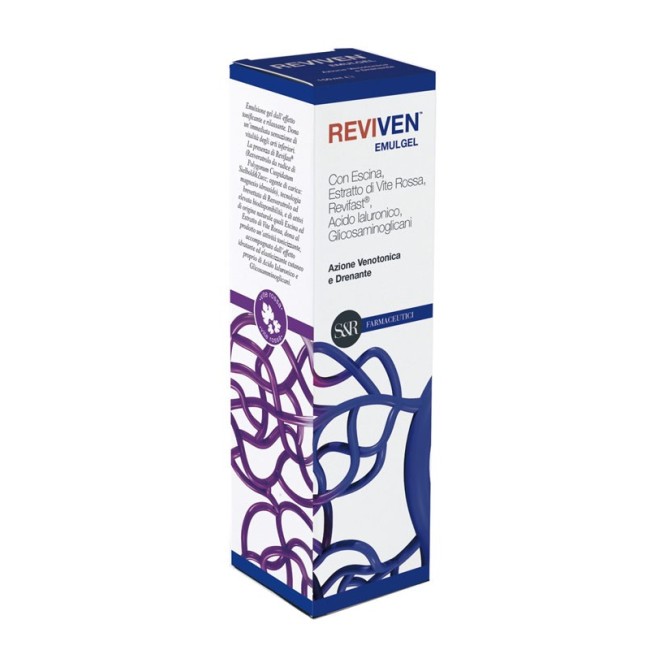 S&r Farmaceutici Reviven Emulgel tonificante per le gambe 150 Ml S&r Farmaceutici Reviven Emulgel tonificante per le gambe 150 Ml