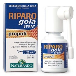 Naturando Riparo Gola Spray con propoli 25 Ml