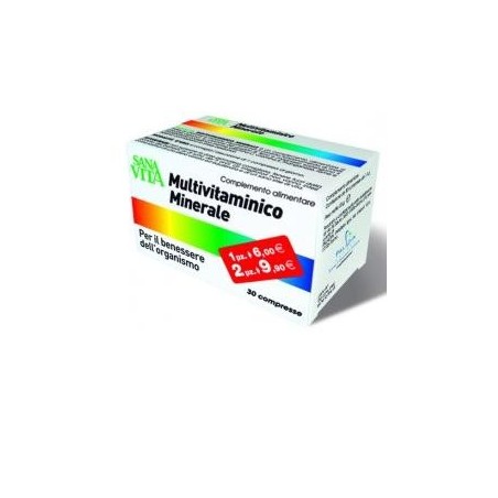 Paladin Pharma Sanavita Multivitaminico Minerale 30 Compresse