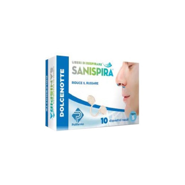 Polifarma Sanispira Dolce Notte 10 Pezzi misura media Polifarma Sanispira Dolce Notte 10 Pezzi misura media
