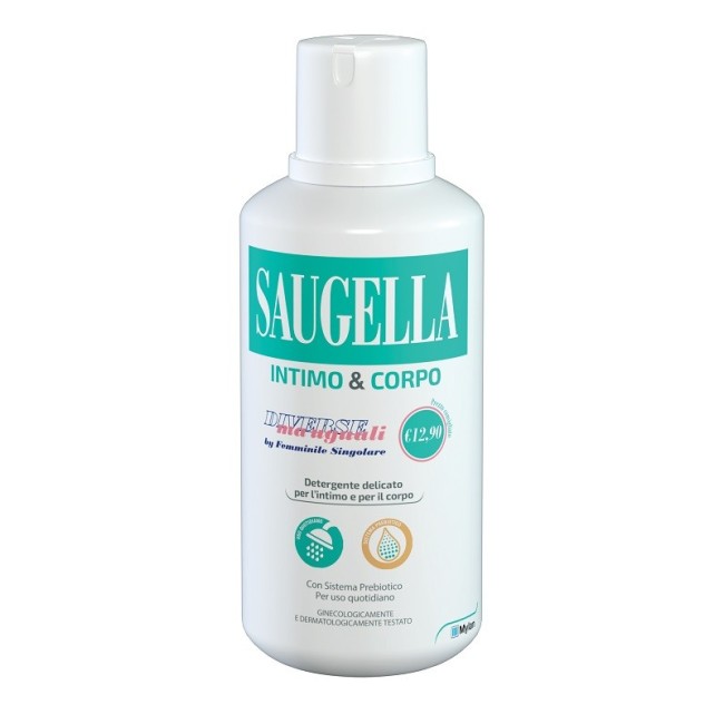 Meda Pharma Saugella Intimo&corpo con probiotici 500 Ml