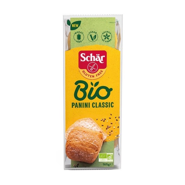 Dr Schar Bio Panini Classic alimento senza glutine 165 G Dr Schar Bio Panini Classic alimento senza glutine 165 G