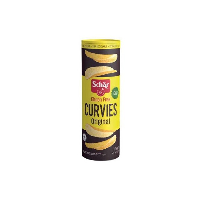 Schar Curvies Original chips di patate senza glutine 170 G Schar Curvies Original chips di patate senza glutine 170 G