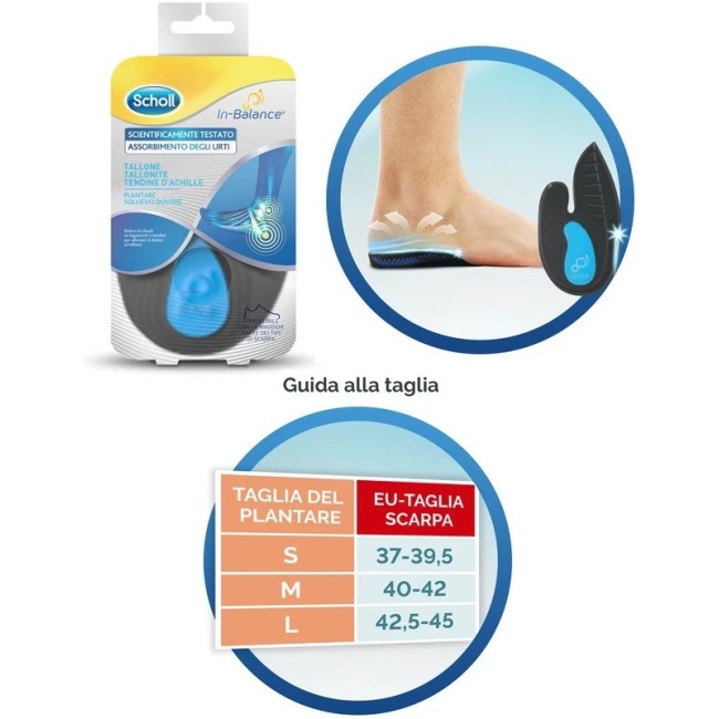 Dr Scholl Plantare Tallone misura small 2 Pezzi Dr Scholl Plantare Tallone misura small 2 Pezzi