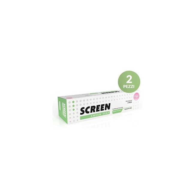 Screen Pharma Screen Test Rapido Fsh per Menopausa 1 pezzo Screen Pharma Screen Test Rapido Fsh per Menopausa 1 pezzo