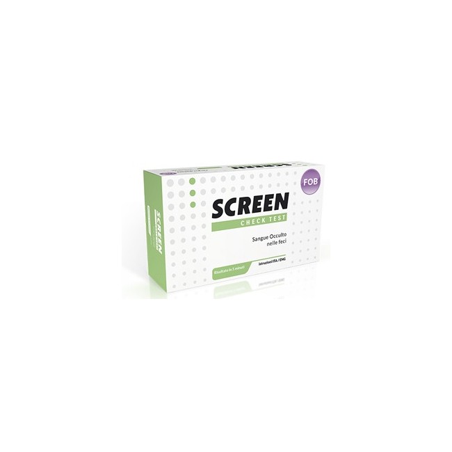 Screen Test Rapido Sangue Occulto Nelle Feci 1 Pezzo Screen Test Rapido Sangue Occulto Nelle Feci 1 Pezzo