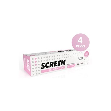 Screen Pharma Screen Test Rapido LH Periodo Di Ovulazione 4 Pezzi Screen Pharma Screen Test Rapido LH Periodo Di Ovulazione 4 Pezzi