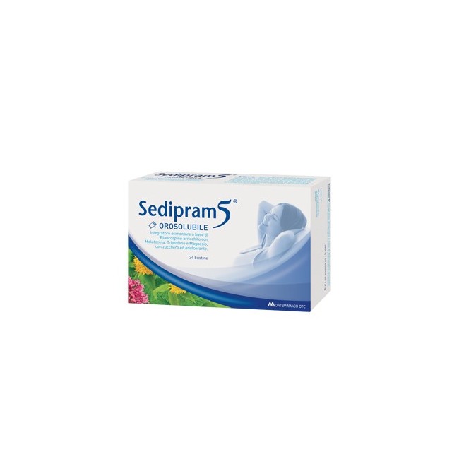 Montefarmaco Otc Sedipram 5 24 Stickpack Orosolubili 28,8 G Montefarmaco Otc Sedipram 5 24 Stickpack Orosolubili 28,8 G