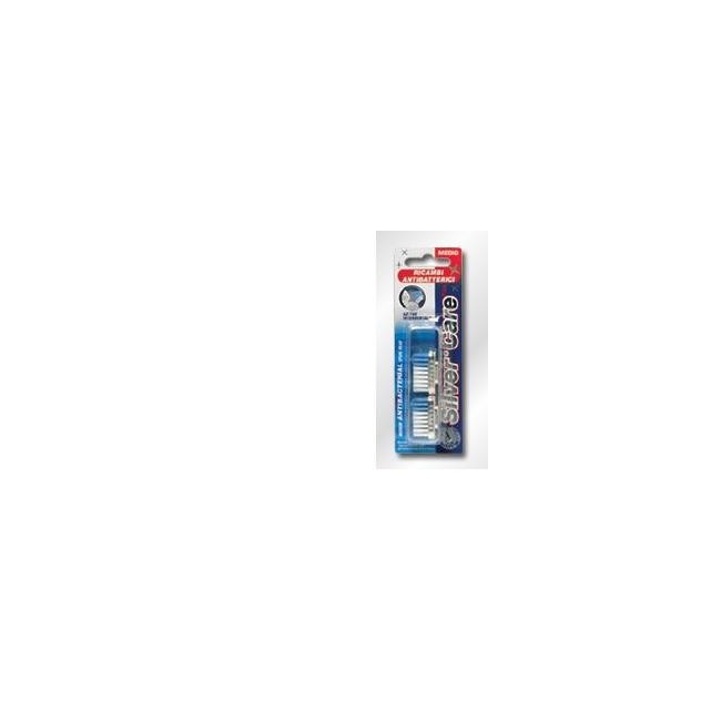 Zzolificio Piave Silvercare Ricambi spazzolino antibatterico 2 pezzi Zzolificio Piave Silvercare Ricambi spazzolino antibatterico 2 pezzi