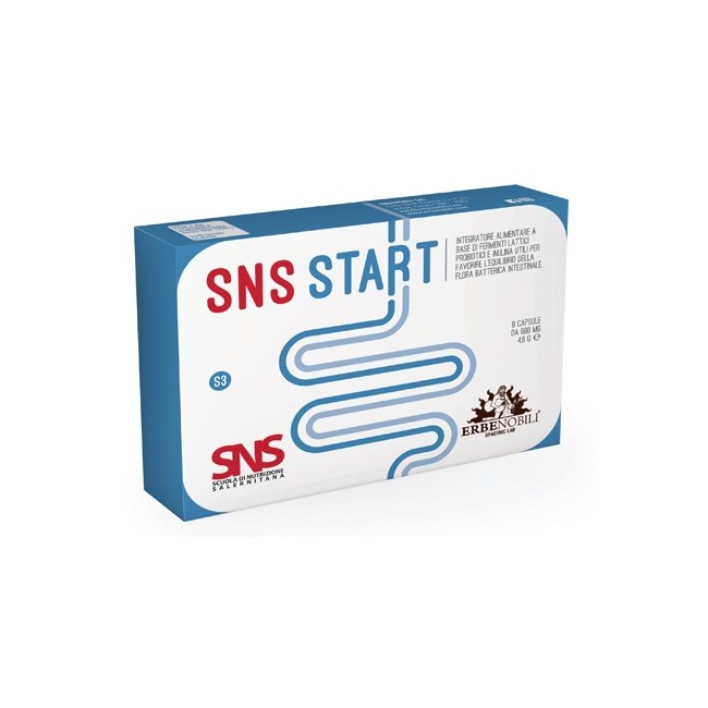 Erbenobili Sns Start 8 integratore di probiotici Capsule