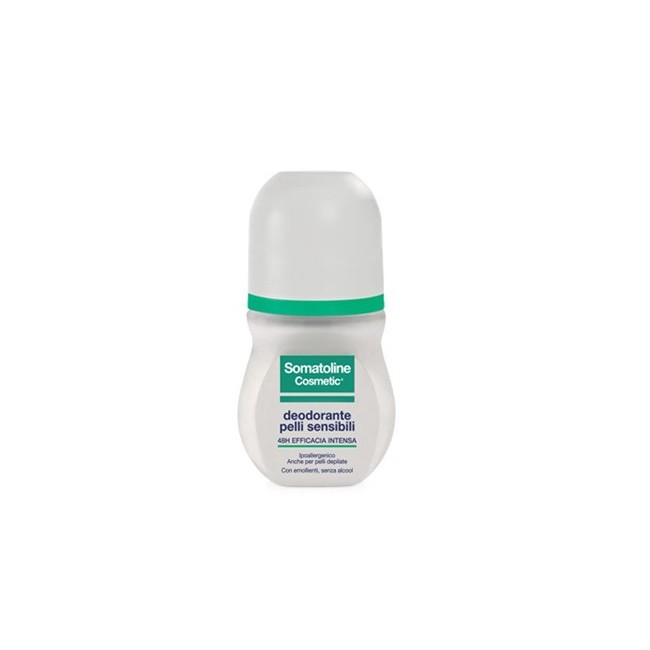Somatoline Cosmetics Deodorante Pelli Sensibili Rollon 50ml