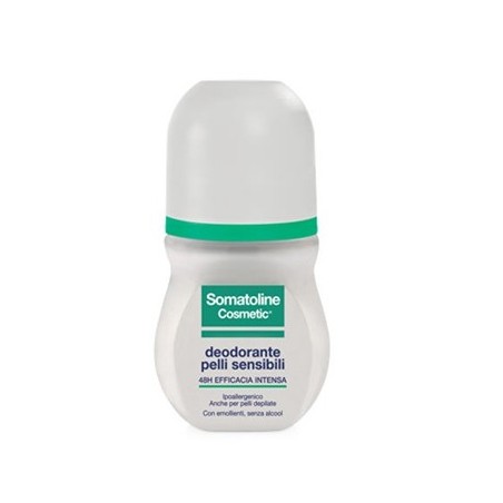 Somatoline Cosmetics Deodorante Pelli Sensibili Rollon 50ml
