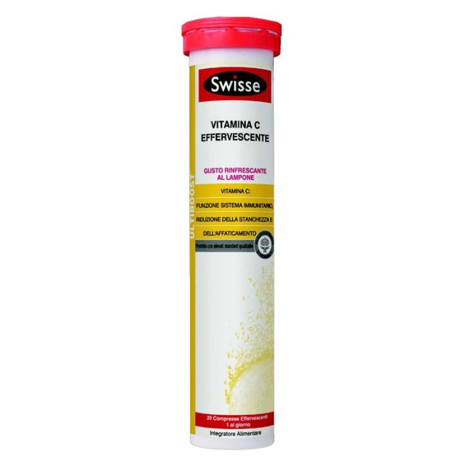 Swisse Vitamina C Effervescente integratore 20 Compresse Swisse Vitamina C Effervescente integratore 20 Compresse
