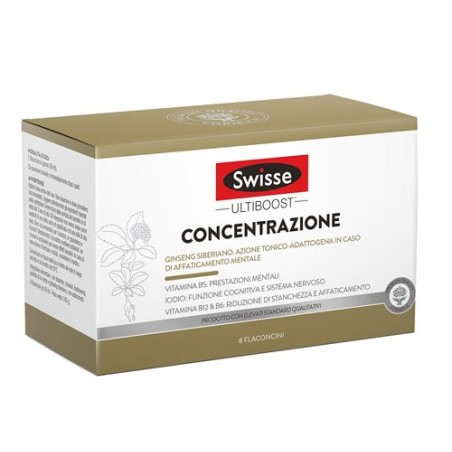 Swisse Concentrazione 8 Flaconcini Da 30 Ml
