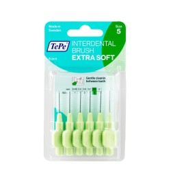 Tepe Scovolino Xsoft Verde 0,8 con collo flessibile 6 pezzi