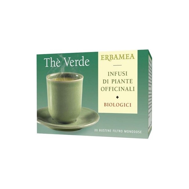 Erbamea  tisana The Verde biologico 20 Bustine Filtro