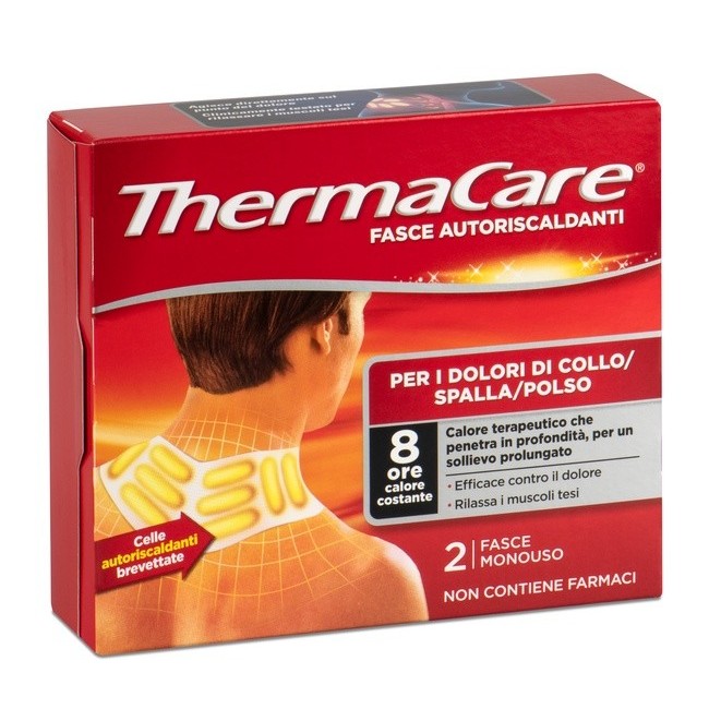 Thermacare Fasce Autoriscaldanti Collo spalla polso 2 Pezzi Thermacare Fasce Autoriscaldanti Collo spalla polso 2 Pezzi