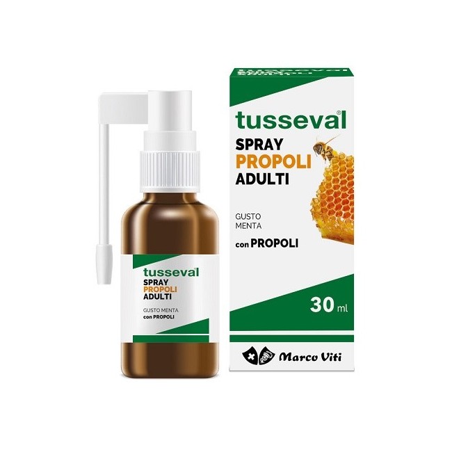 Marco Viti Farmaceutici Tusseval Gola Propoli Spray Per Adulti 30 Ml