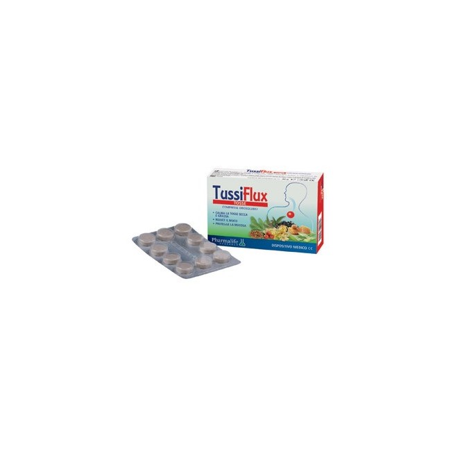 Pharmalife Tussiflux Tosse 30 Compresse Orosolubili Pharmalife Tussiflux Tosse 30 Compresse Orosolubili