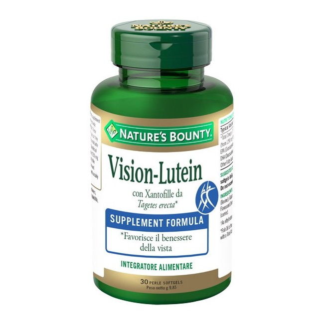 Nature's Bounty Vision Lutein integratore 30 Perle