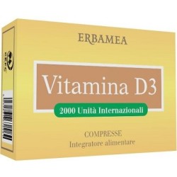 Erbamea Vitamina D3 integratore 90 Compresse